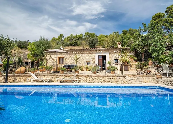 Can Pulit - Finca Romantica Para 2 Con Piscina Y Vistas En Selva Mallorca